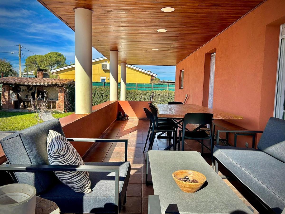Piscina De Sal Barbacoa Wifi, Parking Gratis, 3 Min Pga Casa El Roble Βίλα Χιρόνα Εξωτερικό φωτογραφία