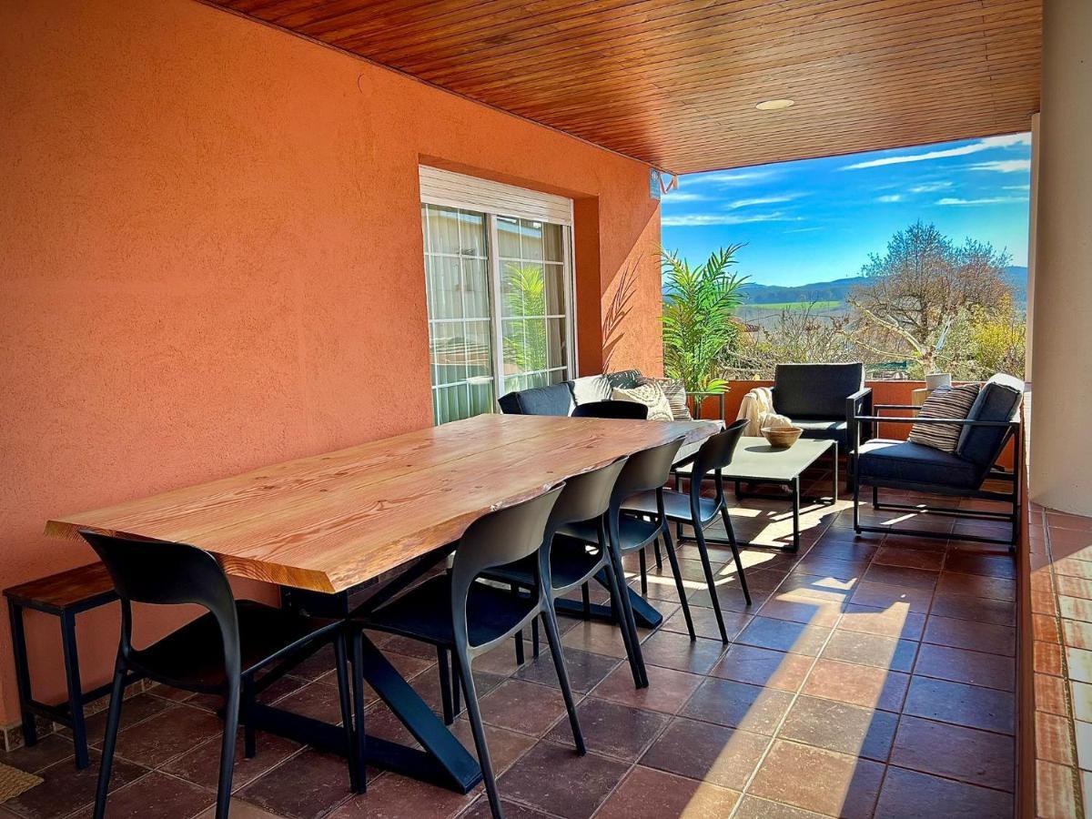 Piscina De Sal Barbacoa Wifi, Parking Gratis, 3 Min Pga Casa El Roble Βίλα Χιρόνα Εξωτερικό φωτογραφία