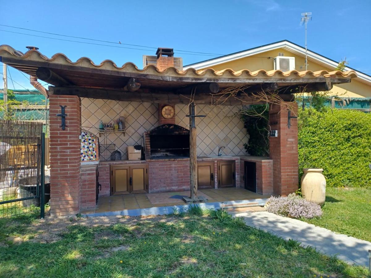 Piscina De Sal Barbacoa Wifi, Parking Gratis, 3 Min Pga Casa El Roble Βίλα Χιρόνα Εξωτερικό φωτογραφία